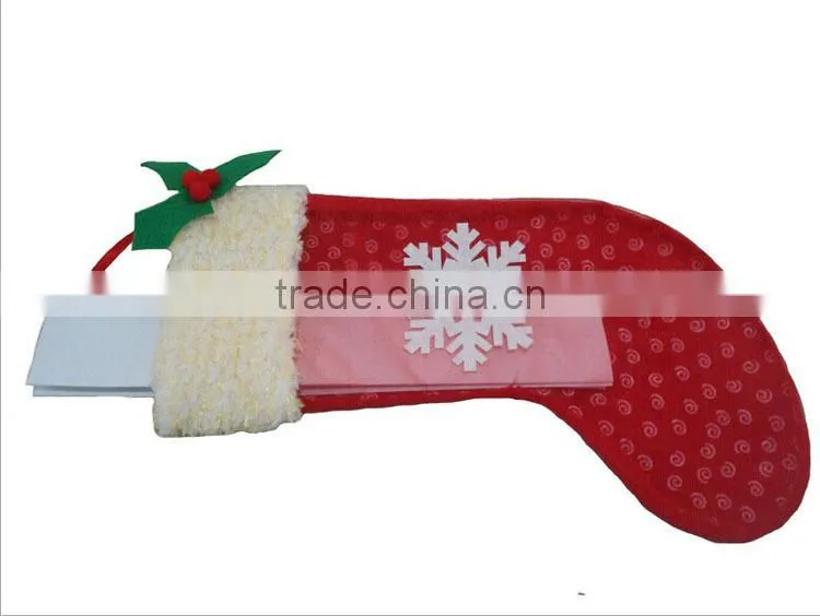 Wholesale Christmas Decoration Christmas Stocking Cheap Christmas Cozy Sock