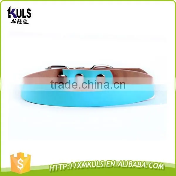 Pet accessories wholesale dog collar with 2 differrent belt