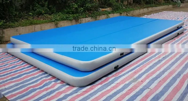 Custom factory inflatable air tumble track mat inflatable jumping mat inflatable gym mat the most popular