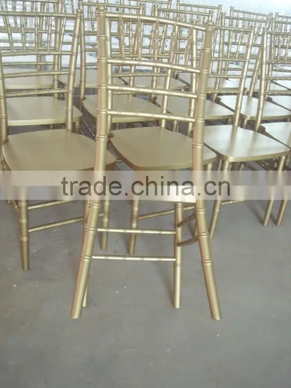 High quality white wood silla tiffany chair white chiavari chair