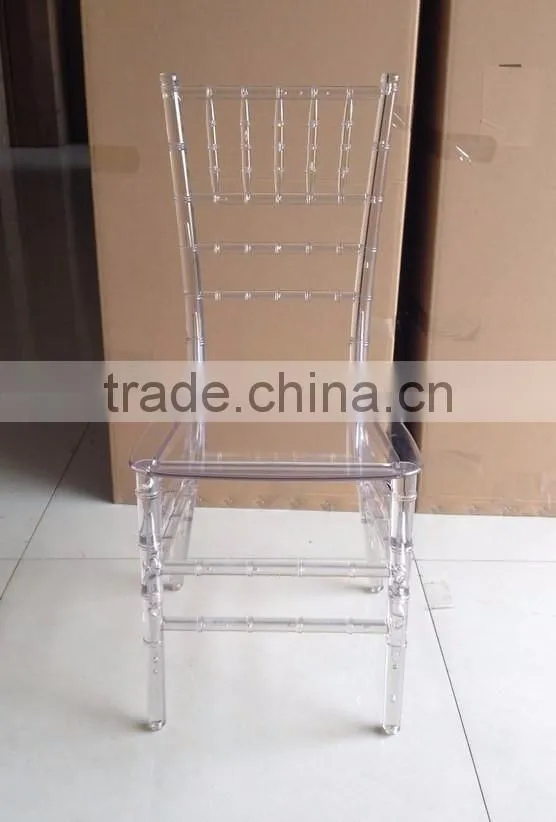 plastic clear ice tiffany chairs resin chiavari wedding chair