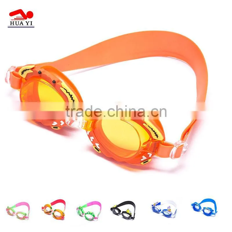 Durable long lasting adjustable silicone swimming goggle