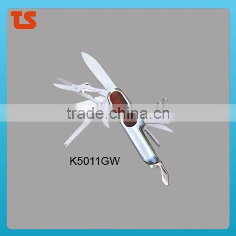 2014 Stainless steel multi folding pocket strider knife tools K5011L3