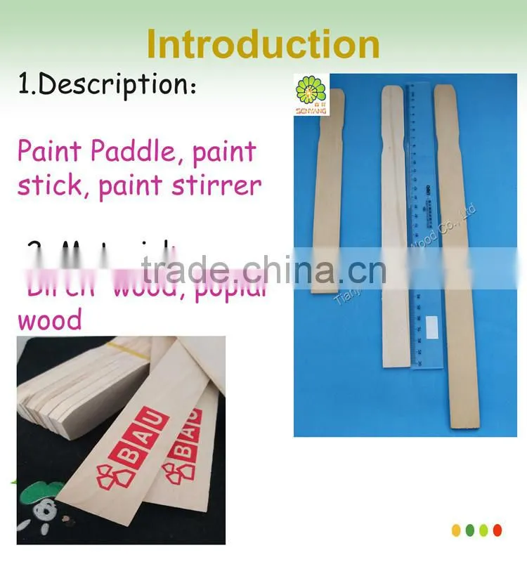 environment protecting paint paddles
