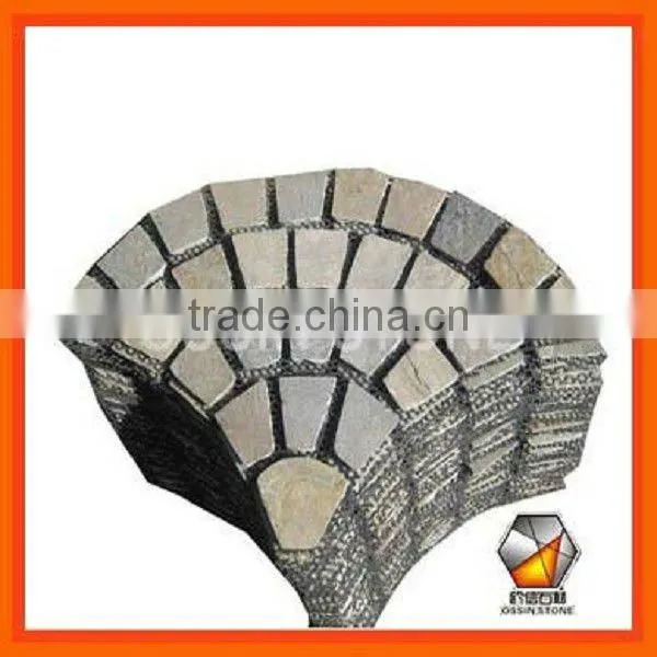 Meshed Slate Natural Flagstone Paver
