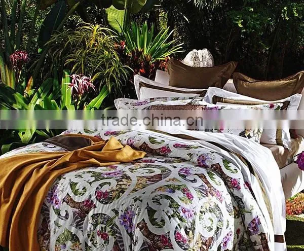 China 100% cotton satin bed sheet fabrics
