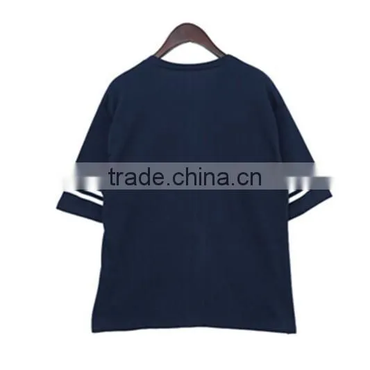 Cannda plus size blank baseball jersey white 5xl for women