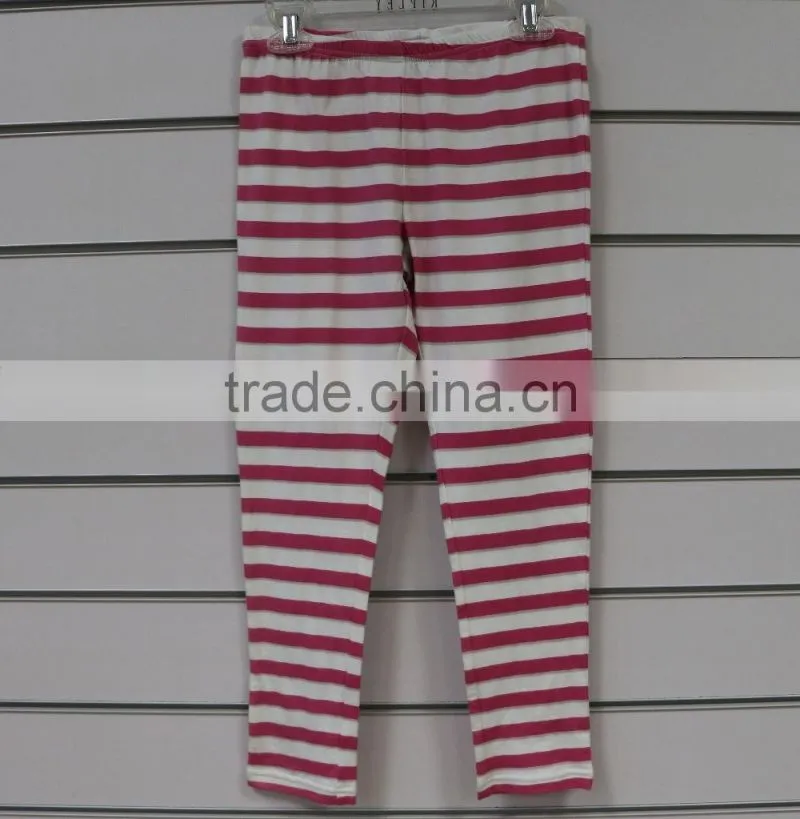 solid color and full print girls leggings with cotton spandex fabric