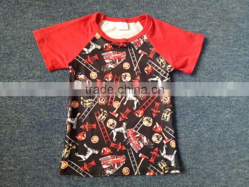 latest t shirts for boys kids raglan fashion design t shirt 2017