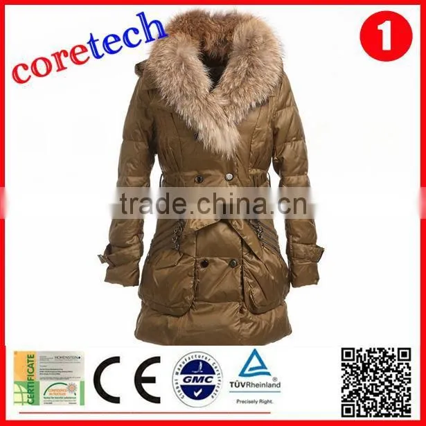 wholesale cheap feather genuine down jacket factory