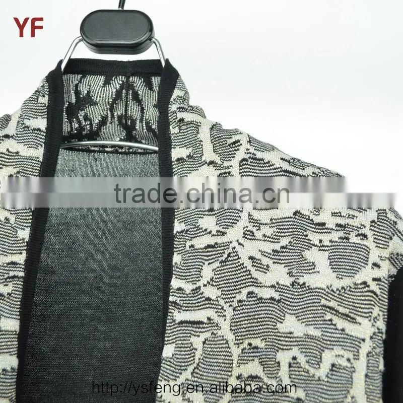 Jacquard Nice Cardigan Female Winter Sweater For Women