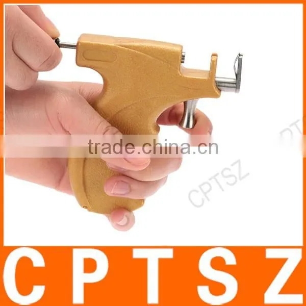 Professional Stainless Steel Safety Ear Nose Navel Body Piercing Gun Tool Kit Set