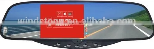 High quality wireless car parking sensor with 3.5 inch rearview mirror
