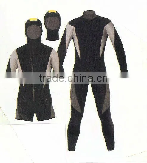 long sleeves neoprene diving suits women wearing neoprene suits