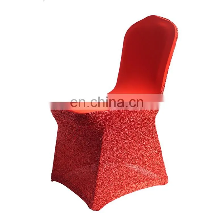 Wholesale Wedding Party Polyester Universal Chair Cover White