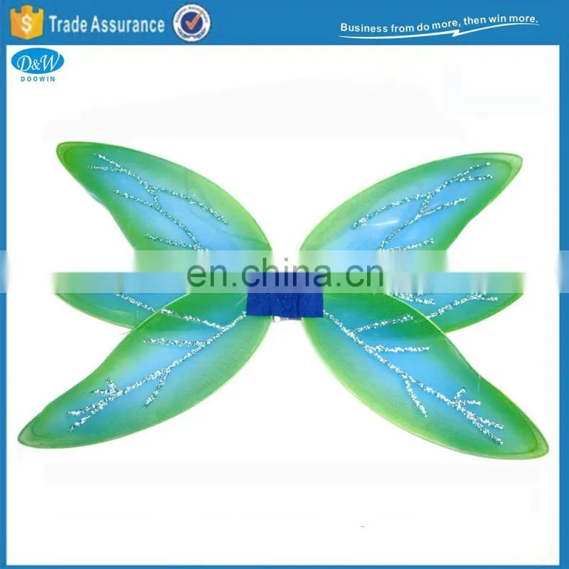 Green Color Fairy Wings for Carnival Party Dresses