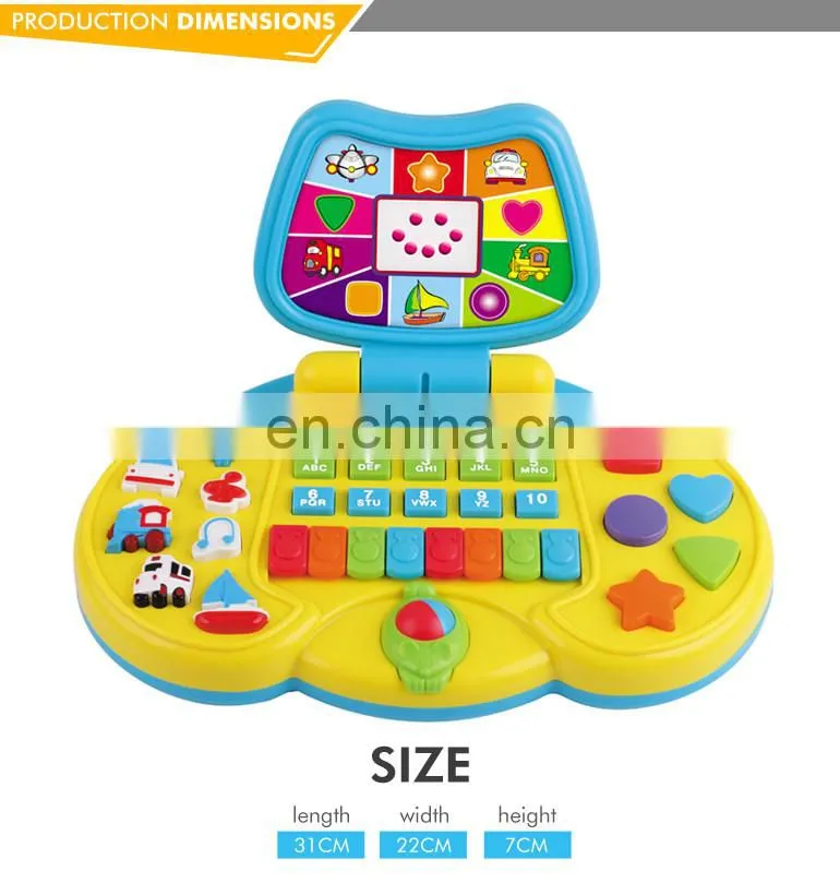 Educational innovative toy favourite kids learning laptop with music
