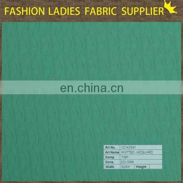 high quality jacquard jersey knit fabric soft bag jacquard knitted hat top one china tea knitted jacquard fabric