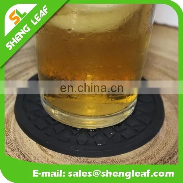 New product custom design silicon rubber cup coaster manufacturer sale