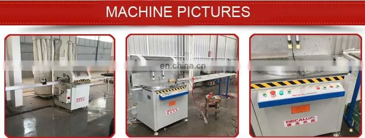 Aluminum Window Machine Single Head Any Angle Cutting Saw