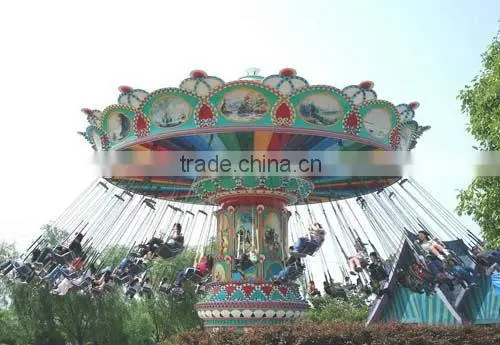 12 Seats Up and Down Flying Chair|Theam Park Giant Stride|Outdoor Amusement Equipment