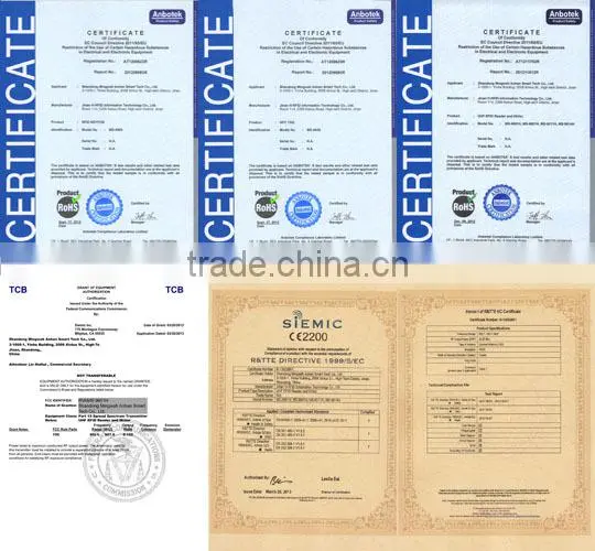 Intelligent contact IC Card RFID contact card