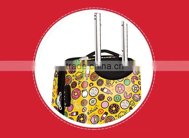 China factory made hard luggage suitcases cute design luggage for women
