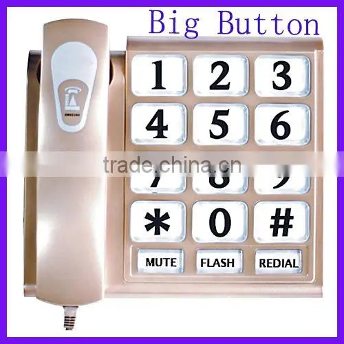 big button telephones easy use