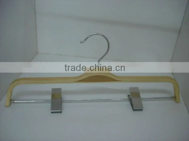 WF40 light and handy laminated wooden hanger for pants