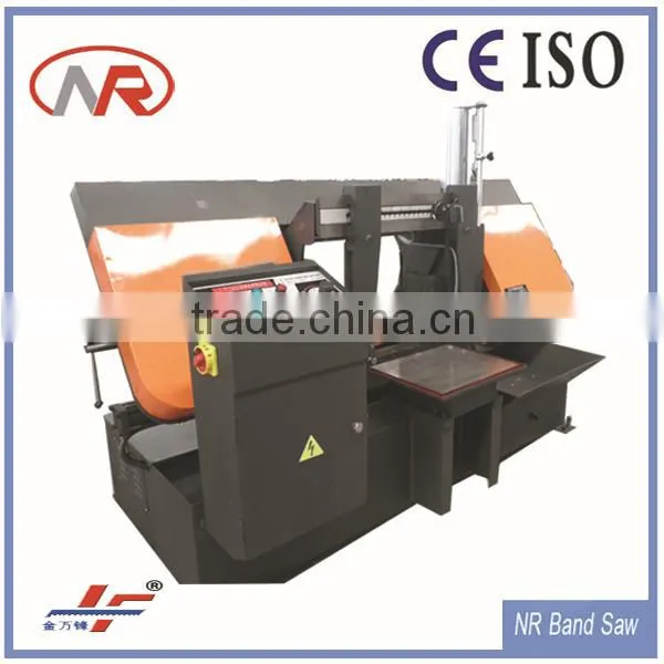 Automatic cutter double-column metal straight cutting band saw pulleys