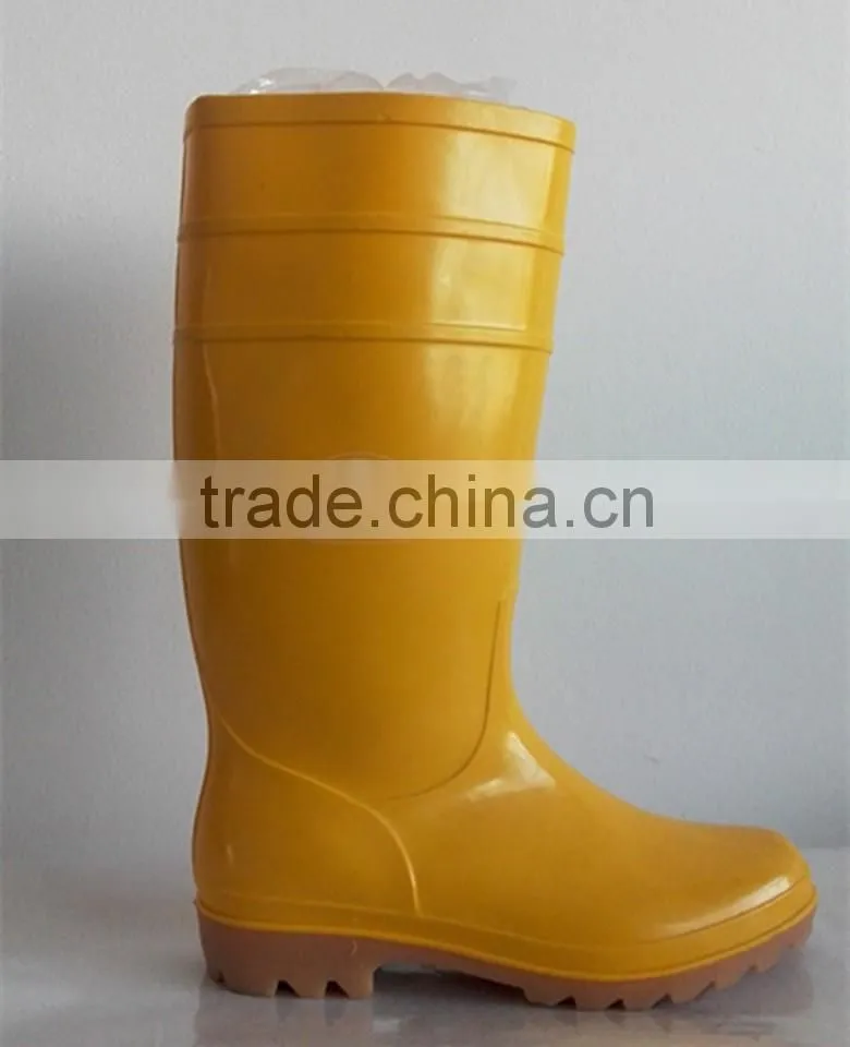popular rain shoes /pvc boots for food industry