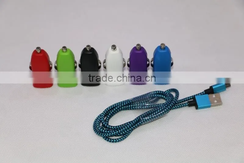 Pocket size mini USB car charger with single USB 2.0 output best for travel and business trip