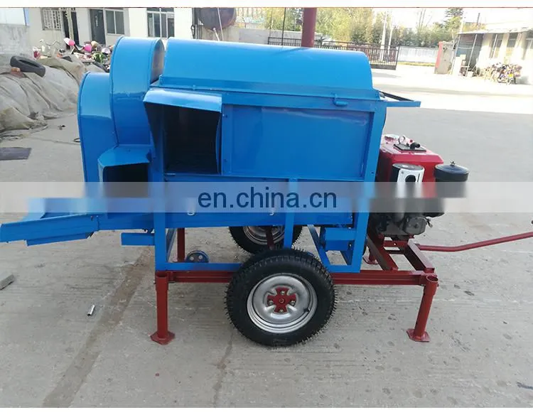 5TD-90 Diesel wheat paddy rice thresher Price rice threshing machine