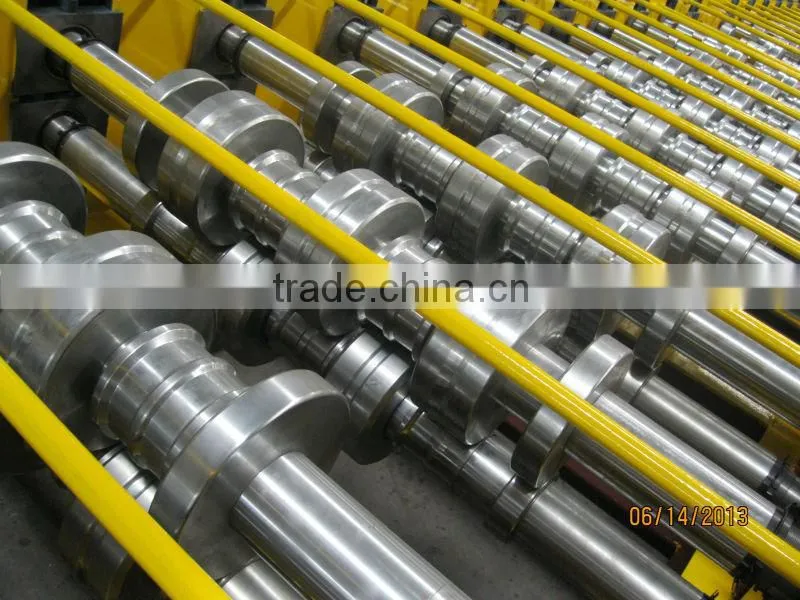 Embossed Trapezoidal Metal Floor Deck Panel Roll Forming Machine Prices