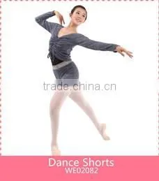 Women Dance Wear, Dance V Neck Thumb Hole Hoodie Top, Ballet Dance Warmer