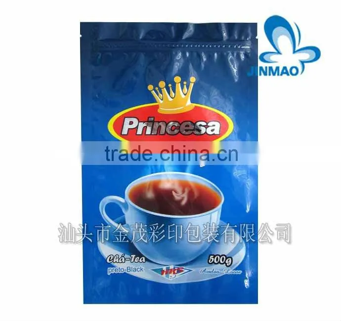 Printed chrysanthemum bag plastic packaging bag for tea