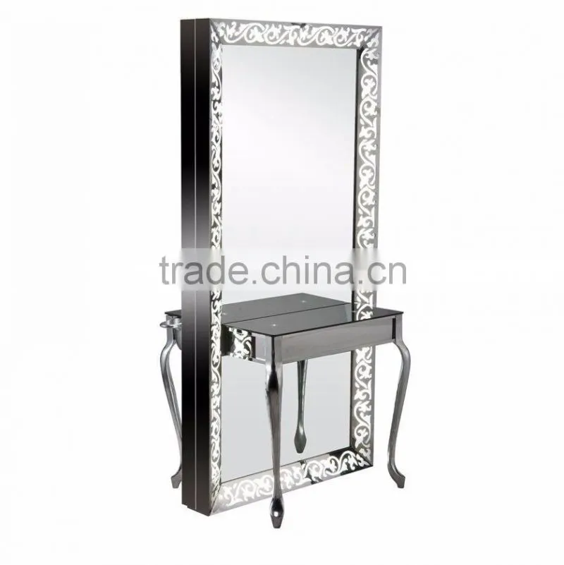Beiqi 2016 New Products Rectangle Barber Shop Salon Mirror Hair Salon Unit Mirror Salon Furniture Mirror Station