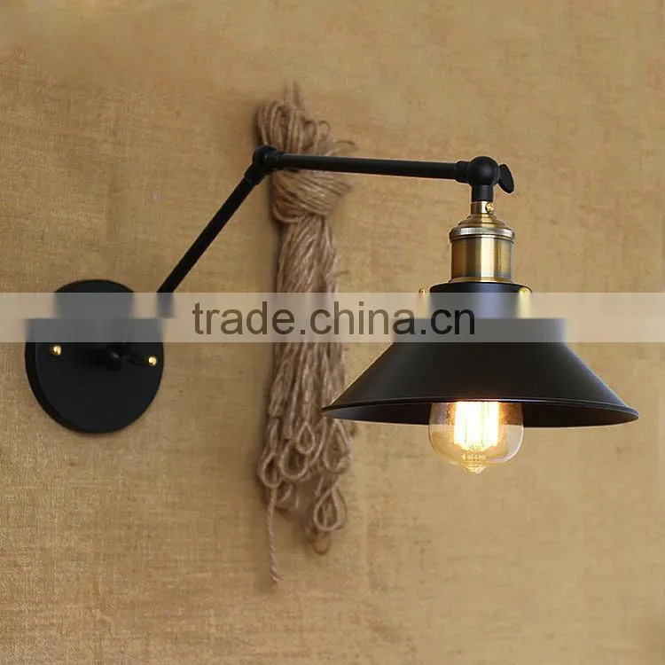 Adjustable Iron LED Wall Light Bedroom Wall Sconce
