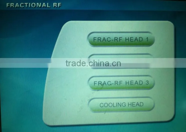 rf fractional hot and cold hammer for eyes face body