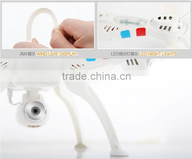 wholesale 2.4G 3D rolling RC quadcopter drone syma x5sw with 2MP HD camera
