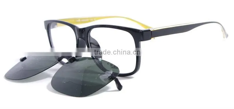 Women & Men Full Rim TR90 Wholesale Made In China Magnetic Polarized Clip On Sunglasses Frame Eyewear
