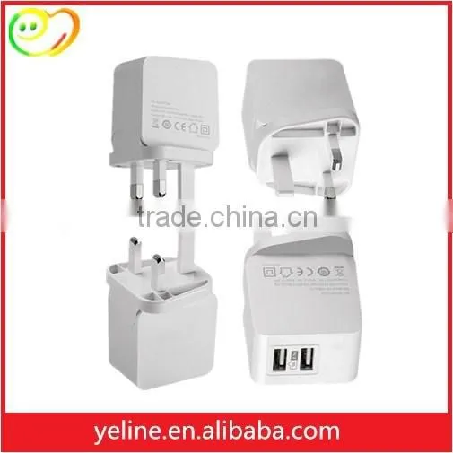 For ASUS 1A wall charger ,zenfone zoom 5V adapter , 2 laser 3 pin UK plug charger