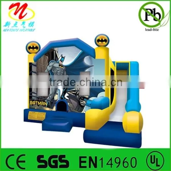 Inflatable bounce slide castle, inflatable batman combo house
