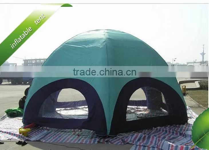 China cheap PVC air inflatable tent for sale