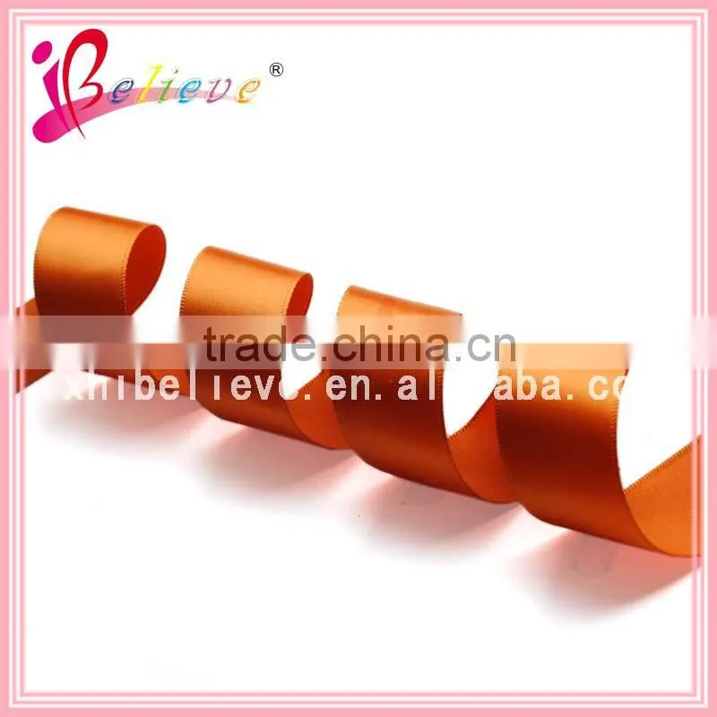 7/8" polyester solid ribbon wholesale fancy bows made ribbon hair ornament