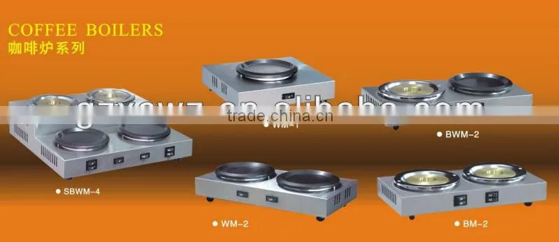 Double head boilers coffee maker furnace