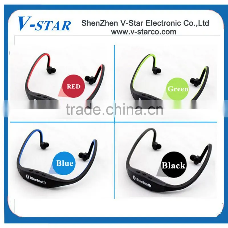 New Wireless Bluetooth Headset for bluetooth headset sport earphone fm radio bluetooth headset