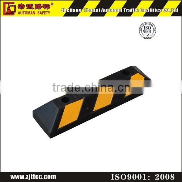 Perfect Parking Lots Solution Economy Solid Rubber Car Stop