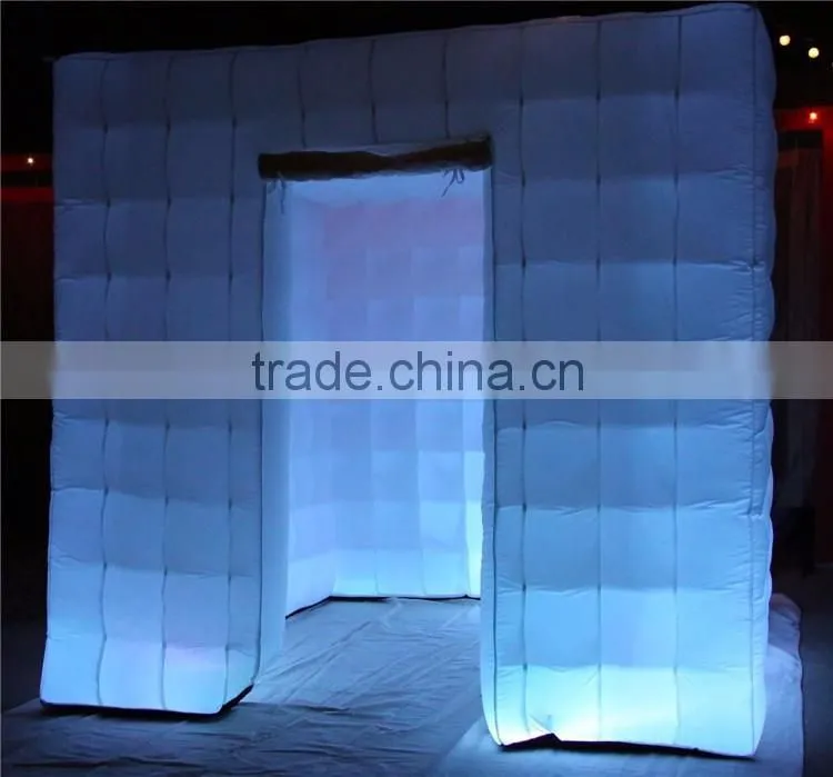 Inflatable Tent With Led Light Camping Inflatable Photo Party Tent Square Tent Inflatable