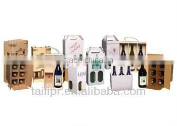 Hot sale Wine case packaging box / Wine packing Box / cardboard wine box *WB20130522-2